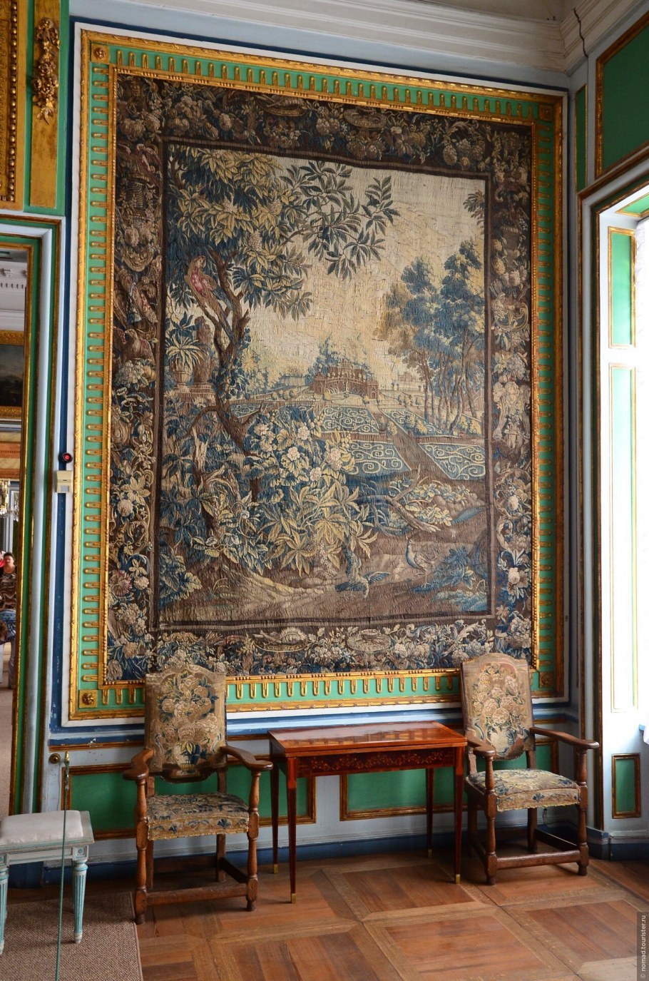 Спальня графа дворец Кусково