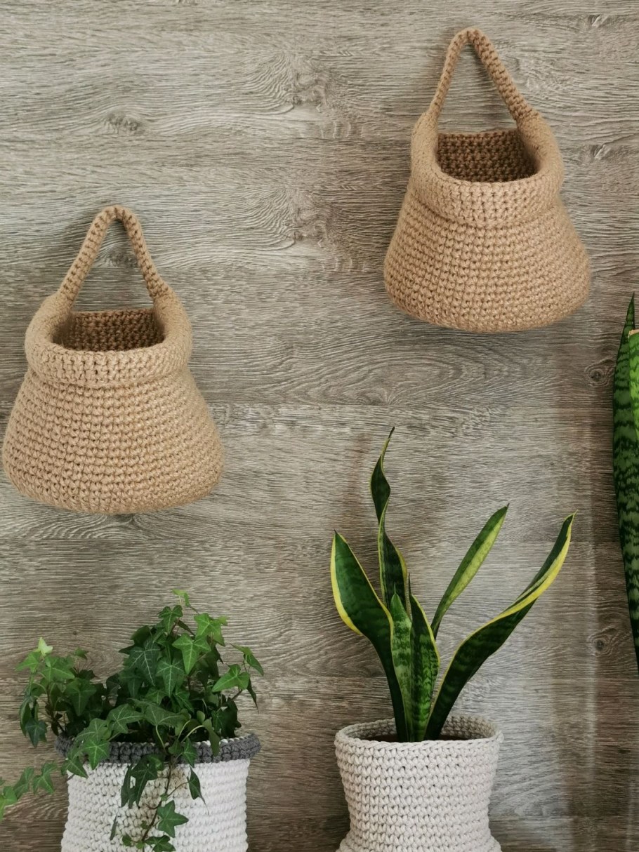 Корзина из джута