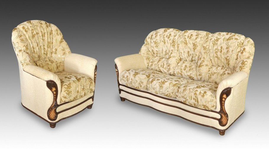 Кресло-кровать "Кармен-2 (черный кожзам)"