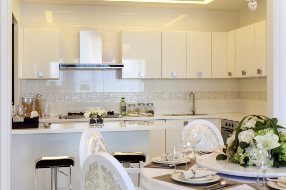 Идеи для покраски стен в кухне гостиной