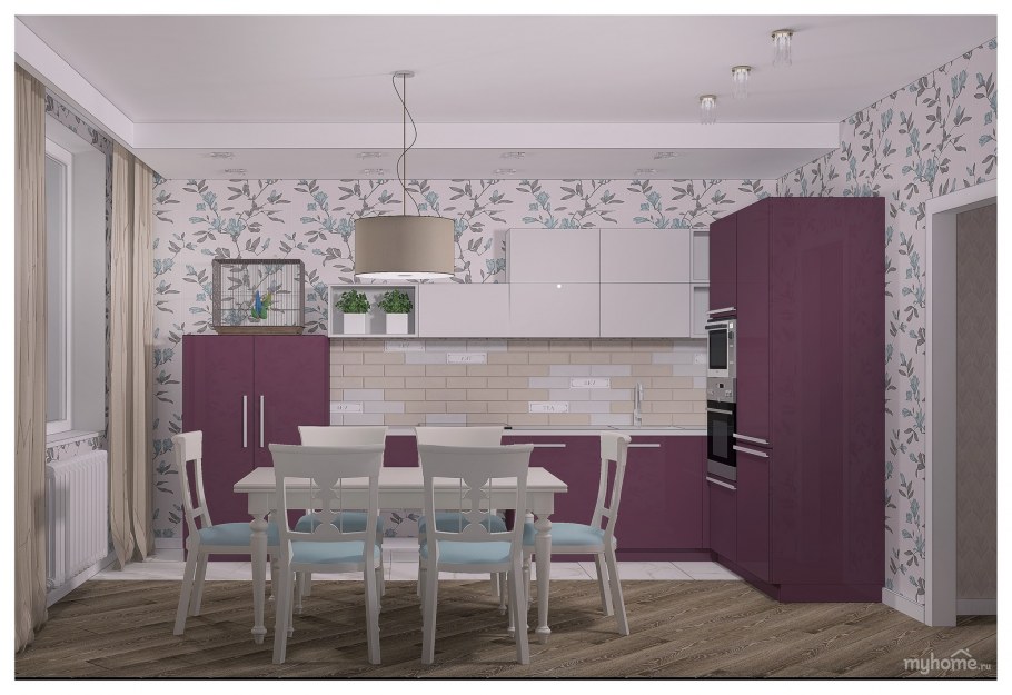 Плитка на кухню на пол классика