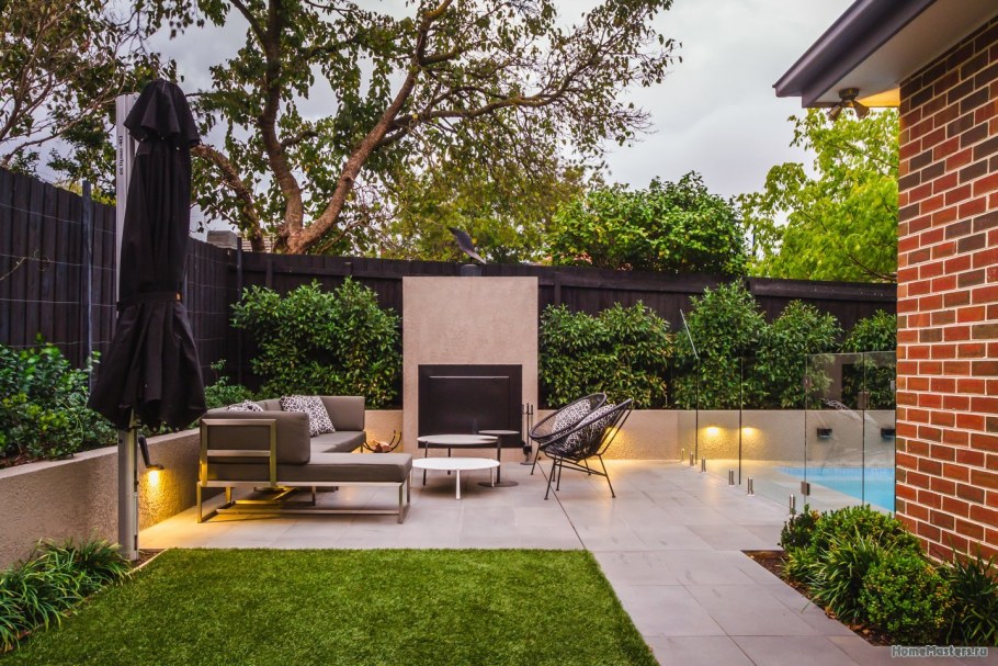 Дачный участок в стиле Минимализм