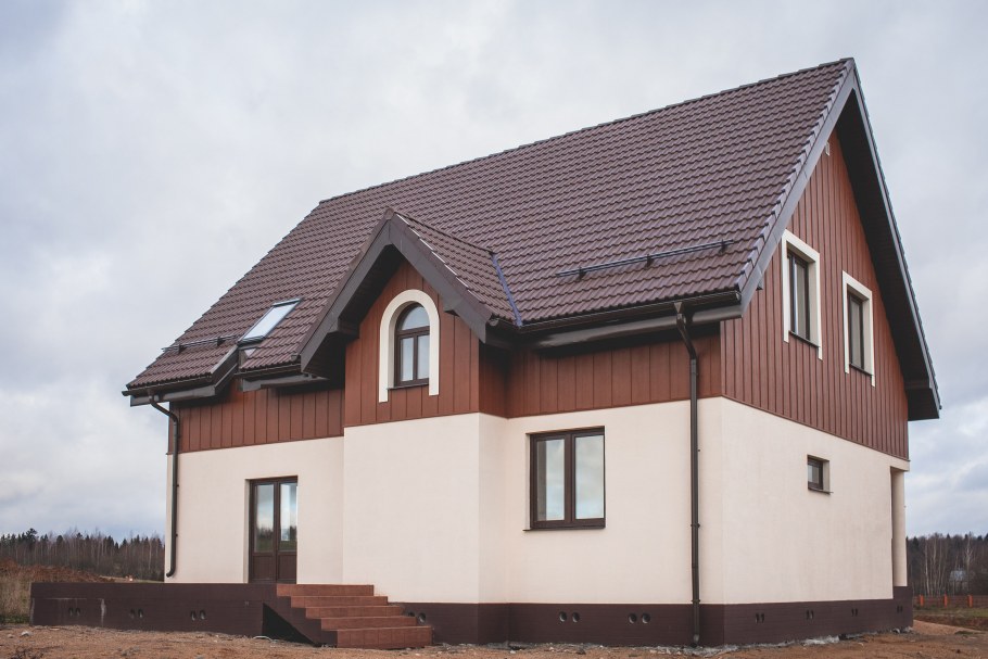 Фиброцементный сайдинг фронтон