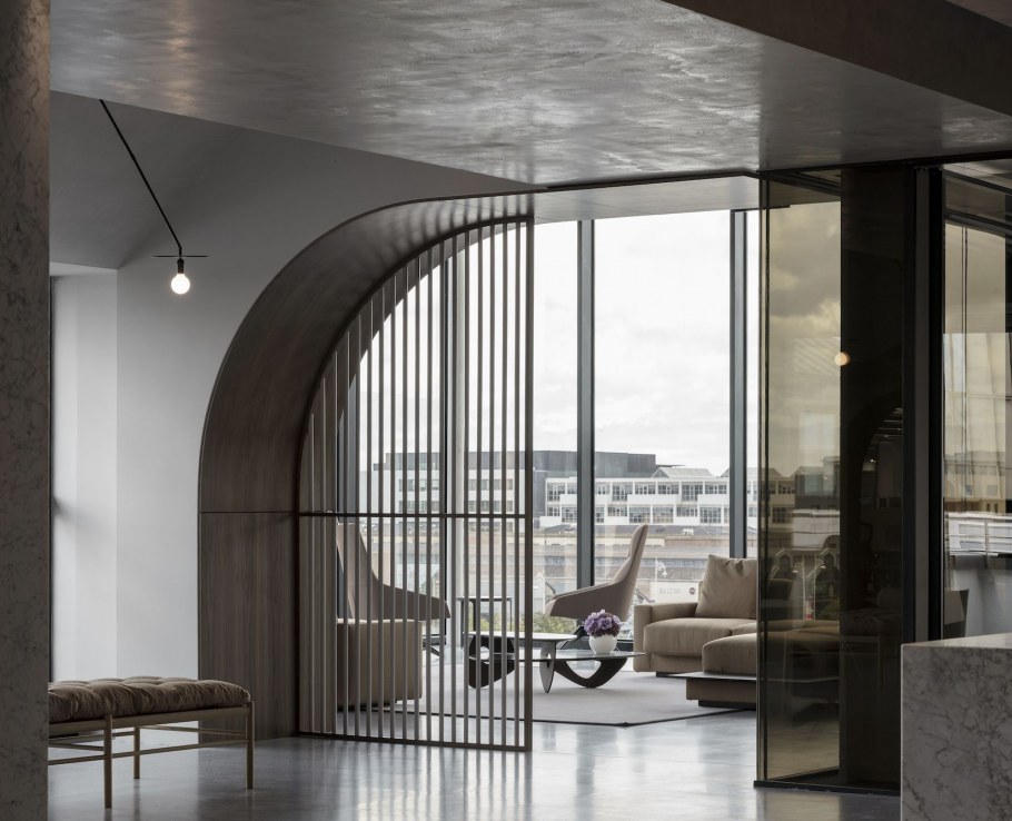 Черно белый интерьер