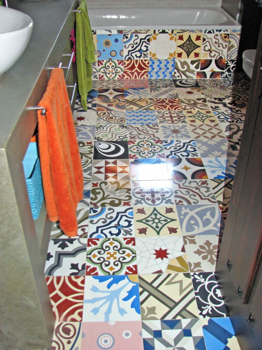 Terrazzo пэчворк в интерьере