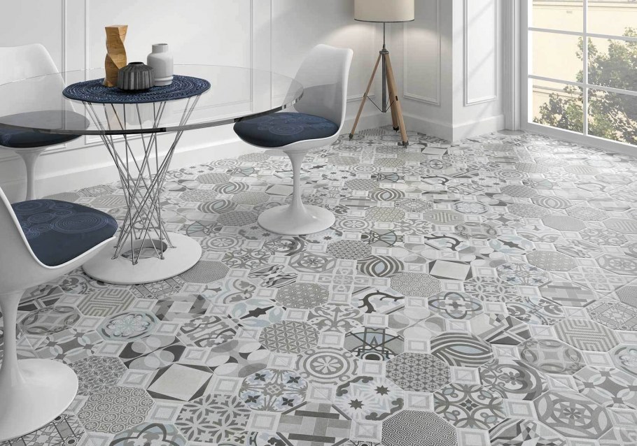 Caprice deco Patchwork Pastel 20x20