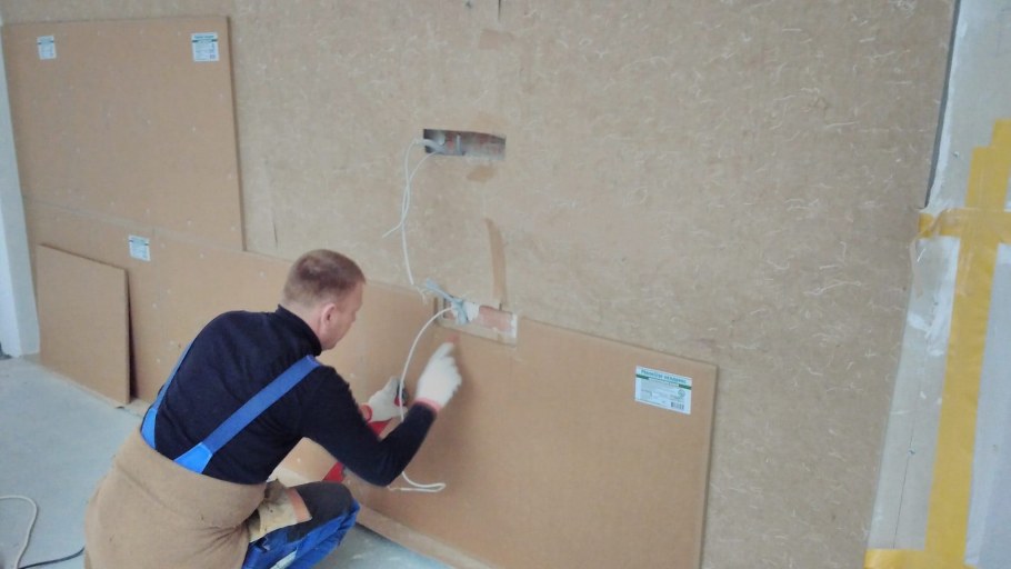 Изоляция стен от шума