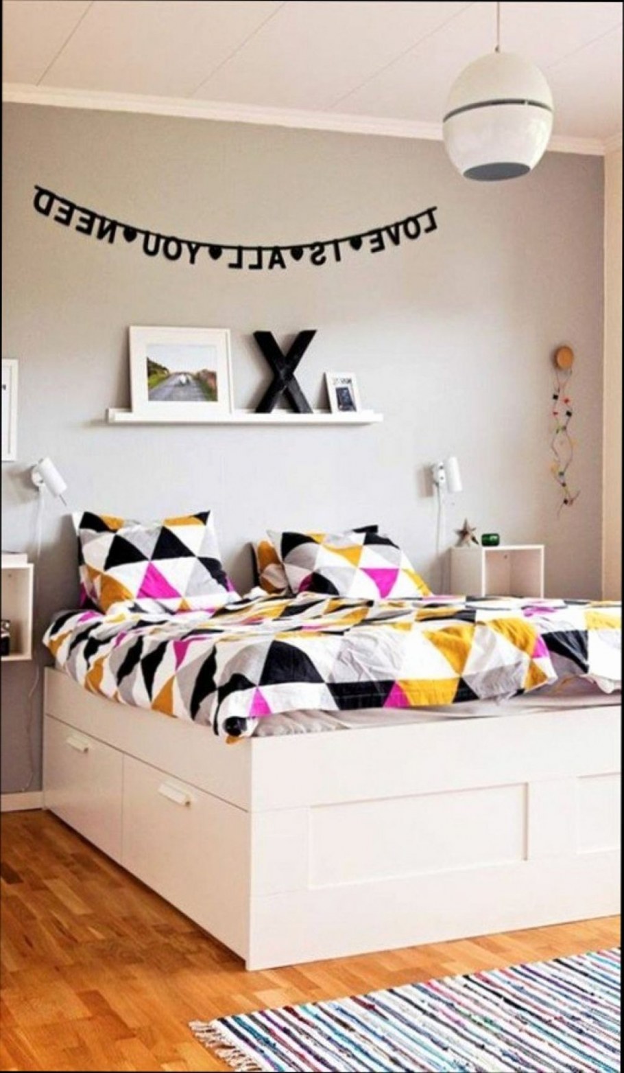 Спальня икеа БРИМНЭС