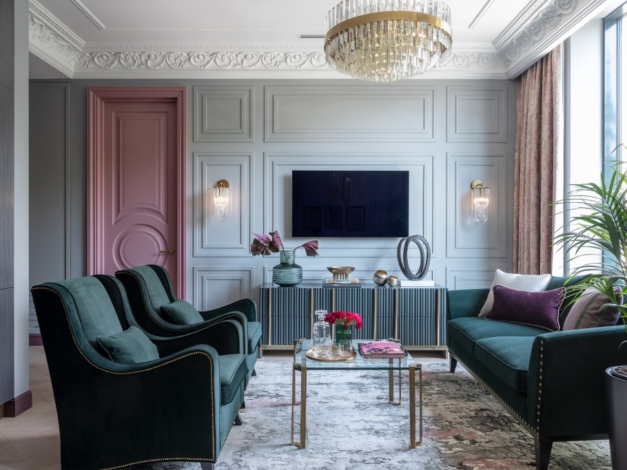 3d Silver Victorian Wall Sticker Damask Embossed