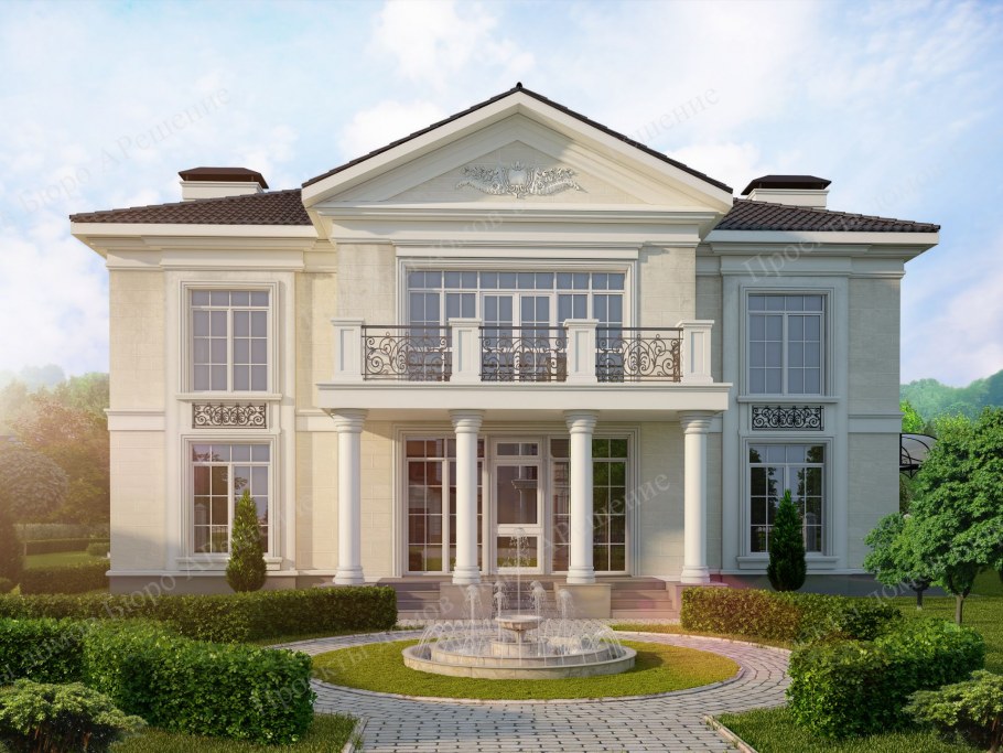 КП Ренессанс парк дом в классическом стиле