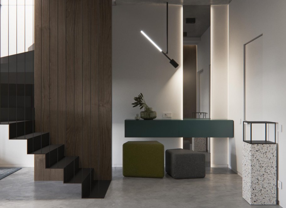 Зеркало в прихожей Минимализм