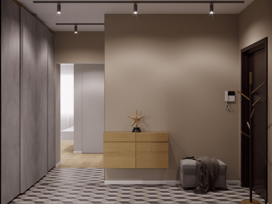 Прихожие в минималистическом стиле