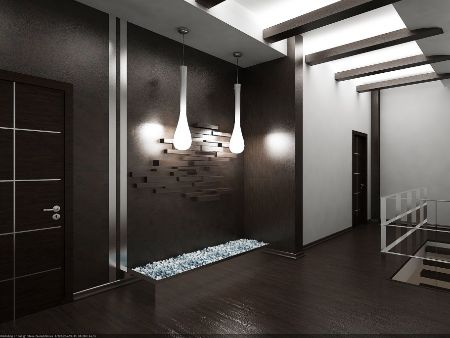 Прихожая в стиле Хай тек