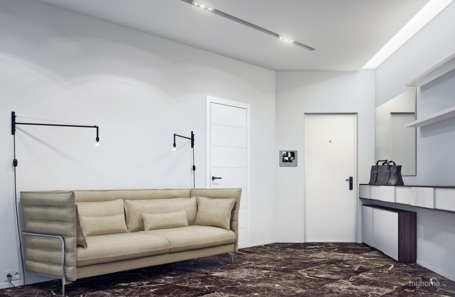 Прихожая лофт Минимализм