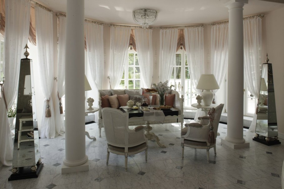 Шторы в стиле русской усадьбы