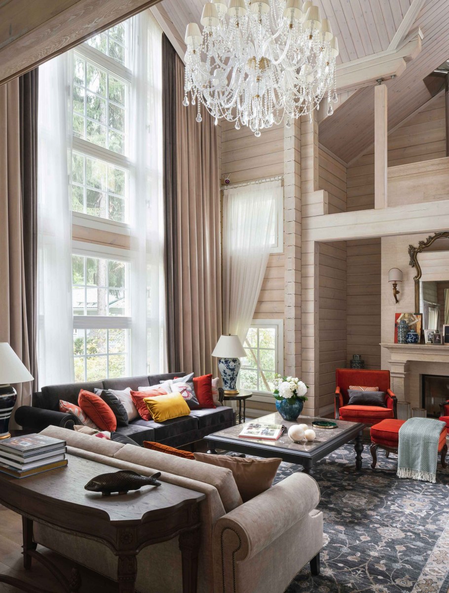 Усадебный стиль в интерьере квартиры