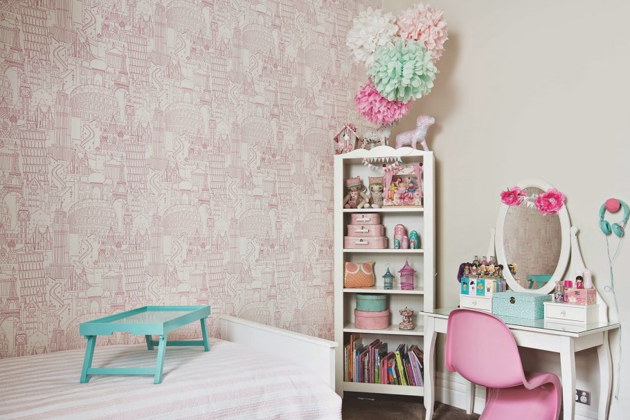 Розовая комната для девочки