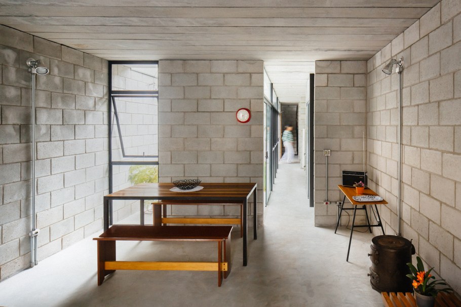 Потолок бетонный в интерьере лофт