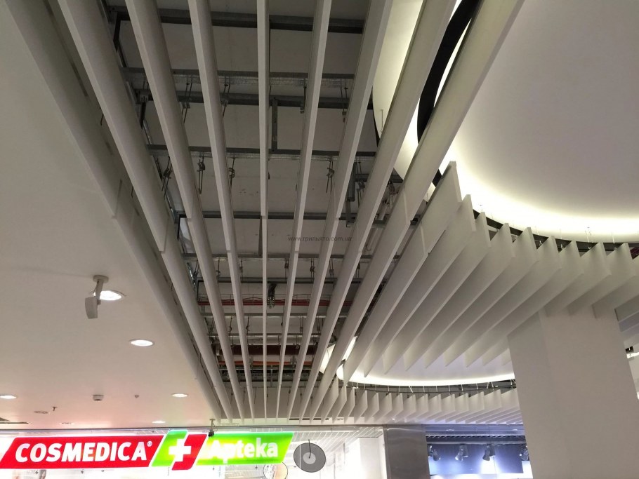 Грильято жалюзи 75х300