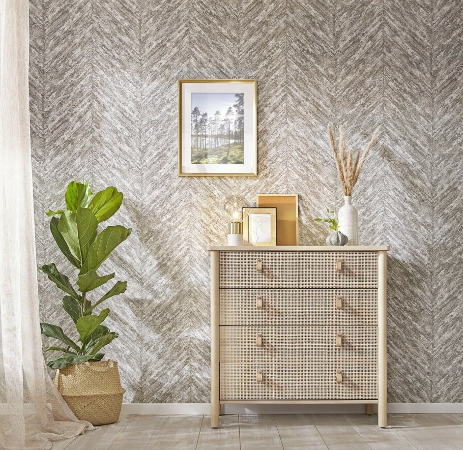 Образец обоев тканевых