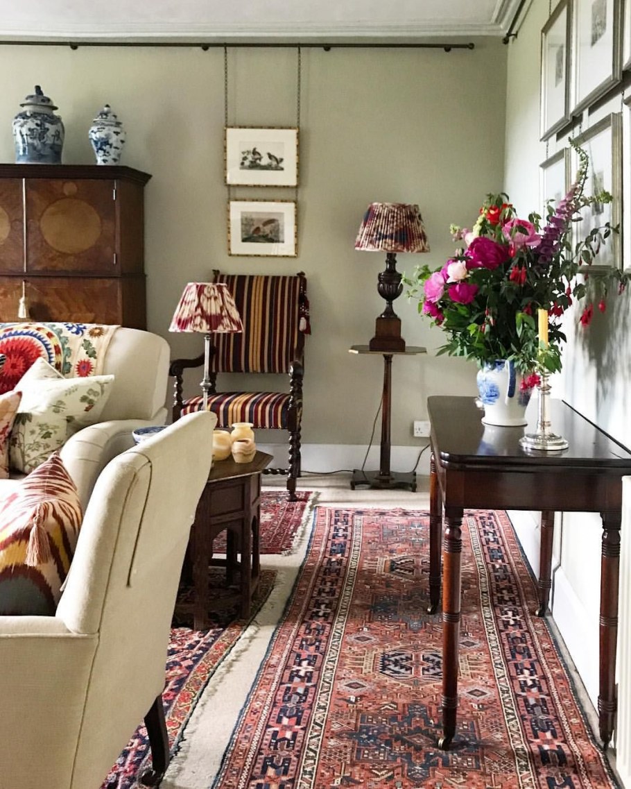 Ковер в английском стиле