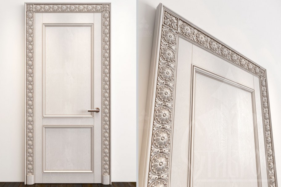 Белые межкомнатные двери в интерьере