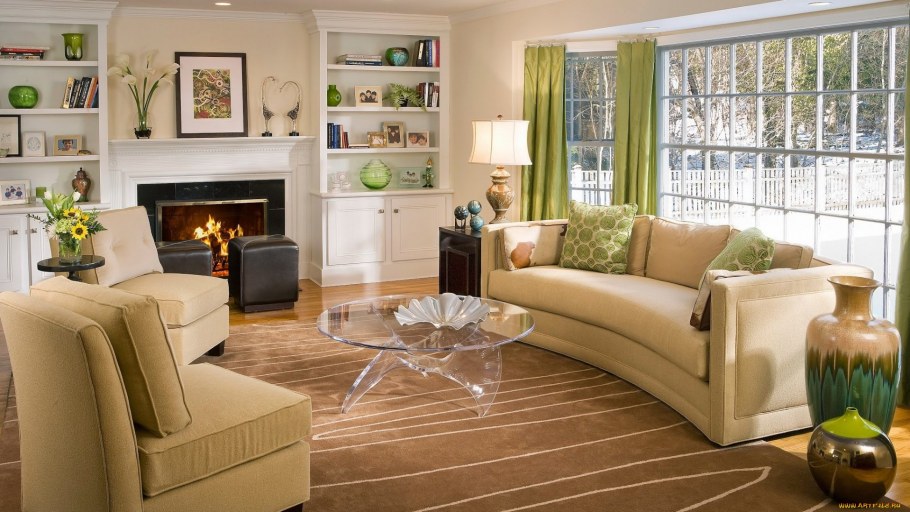 Уютная гостиная