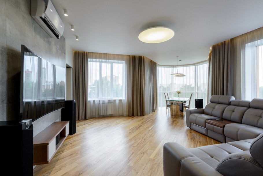 Планировка четырехкомнатной квартиры