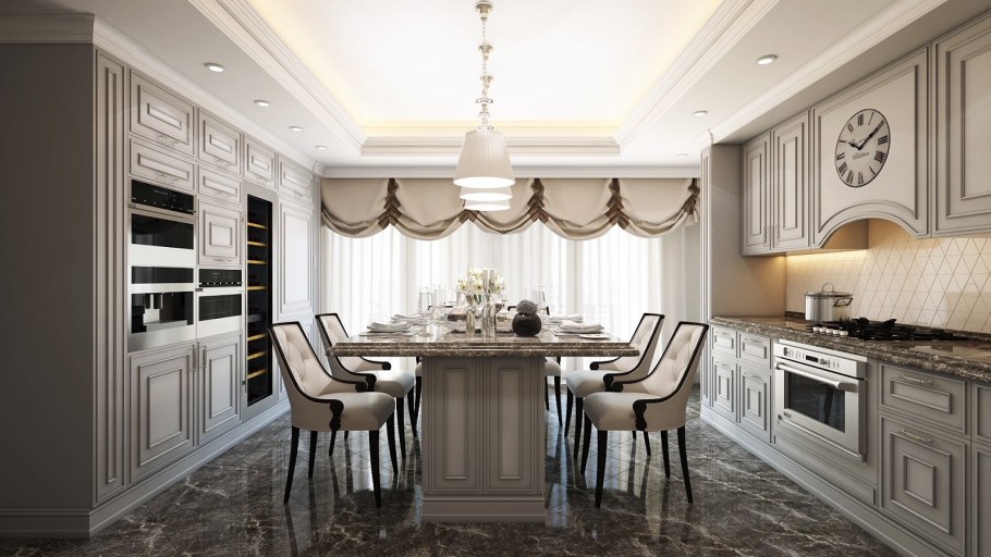 Кухня в стиле классика 2020
