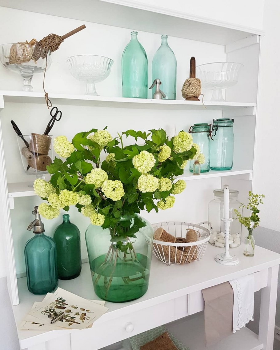 Цветочный принт в интерьере