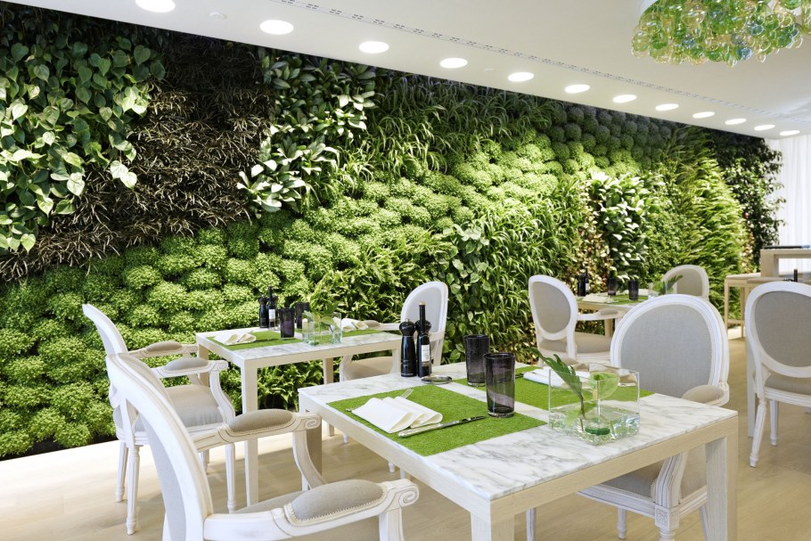 Озеленение кафе и ресторанов