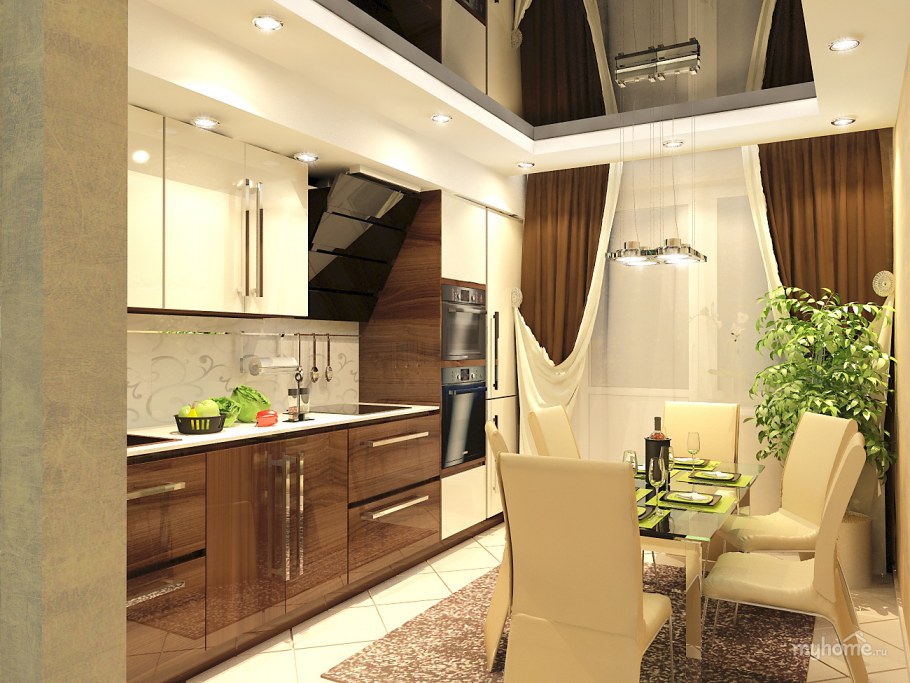 Кухня венге