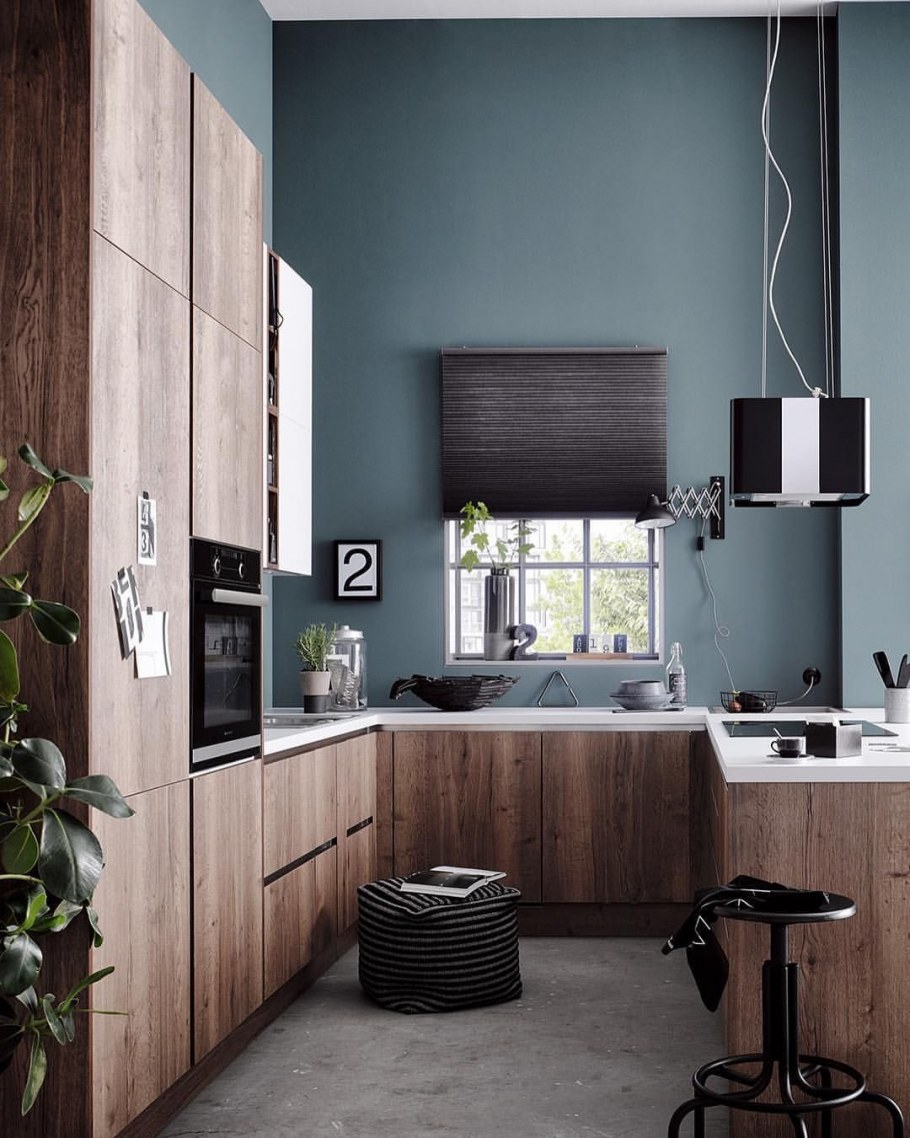 Кухни имитация дерева