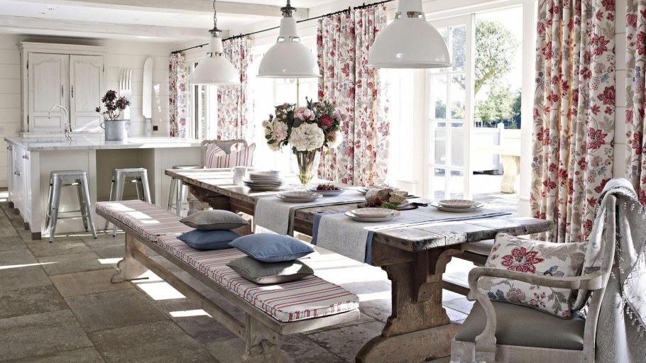 Кухня в стиле Прованс 9м2