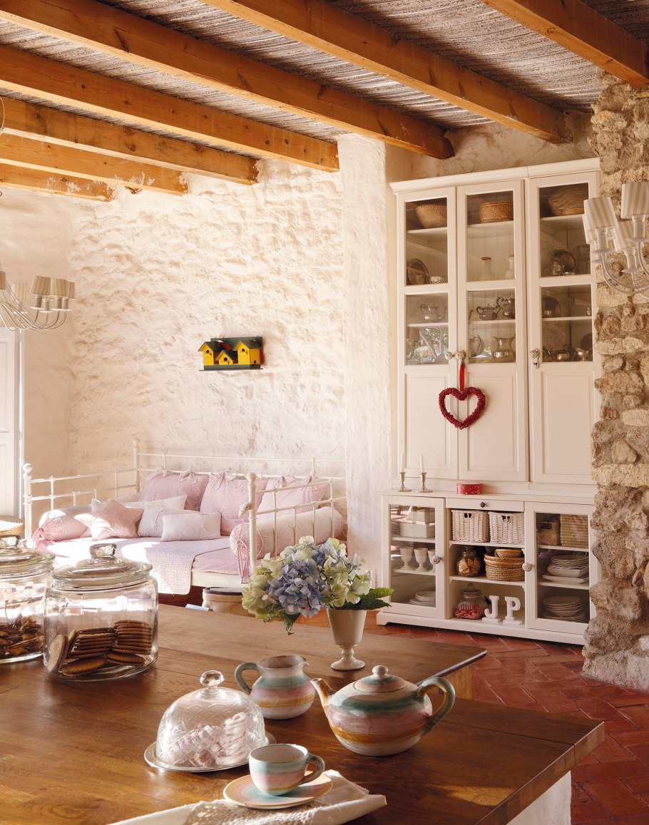 Деревенский стиль в интерьере