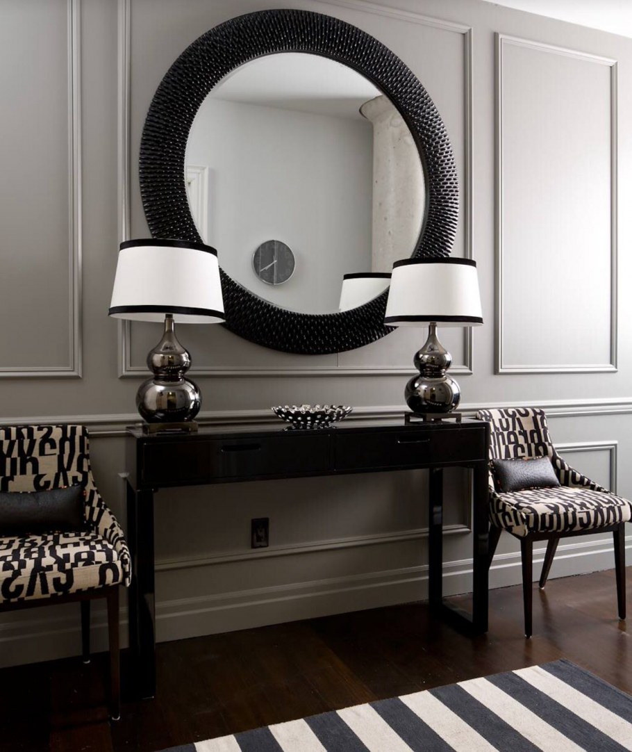 Консольный столик в интерьере