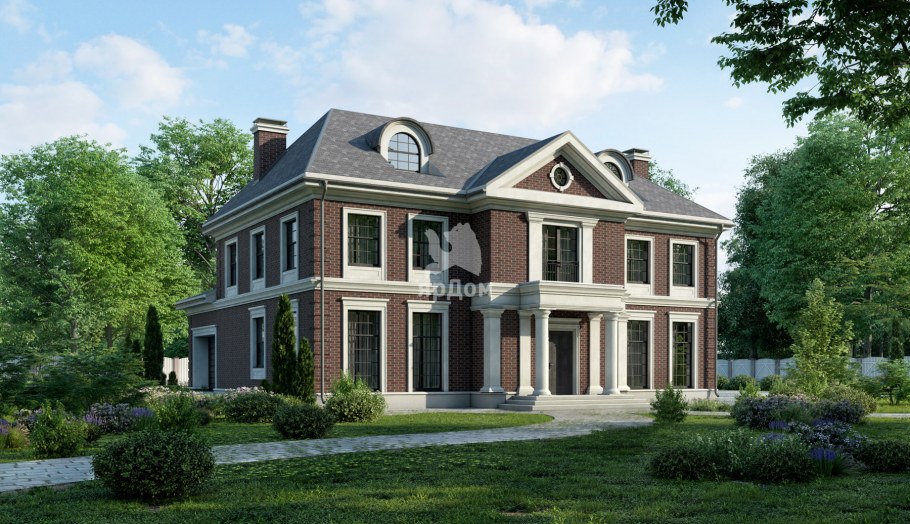 Английский особняк георгианский план