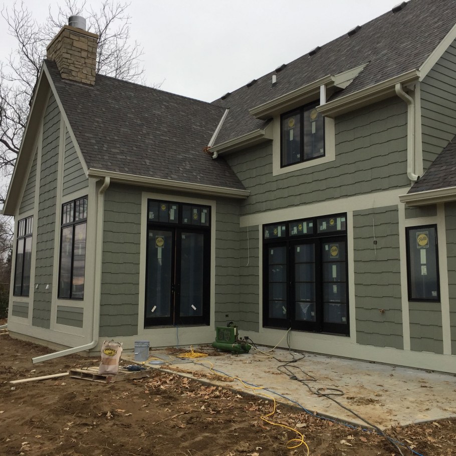 Модные цвета домов