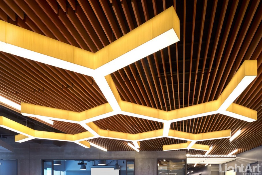 Потолок соты подвесной