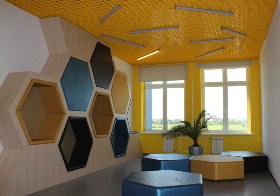 Необычные школы интерьер