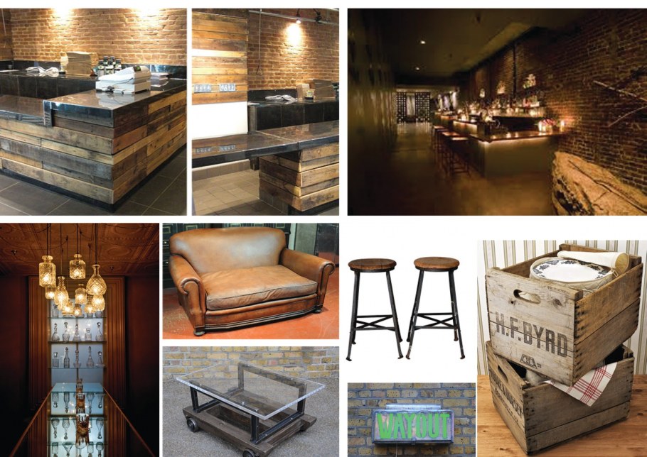 Декор из деревянных досок