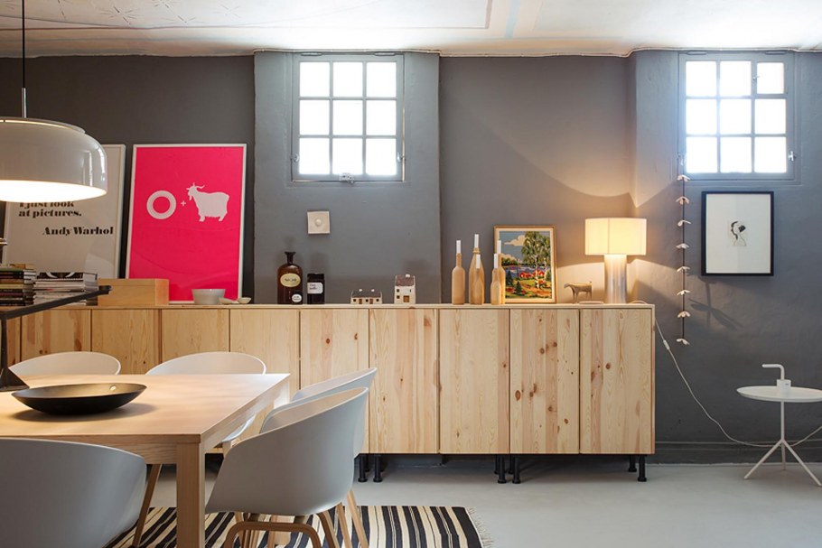 Ивар кухонные интерьеры