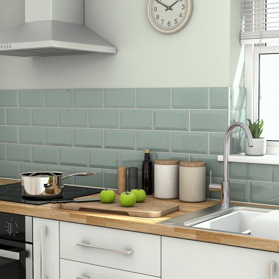 Настенная плитка Bestile Zurbaran Aquamarina 11.2x22.4