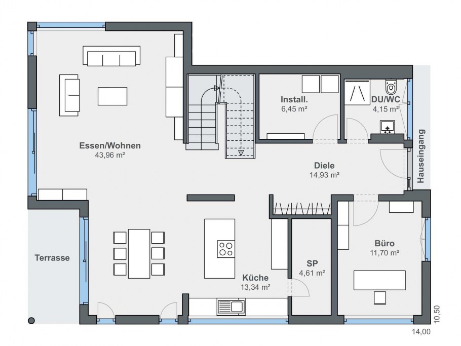Бунгало в Англии планировка