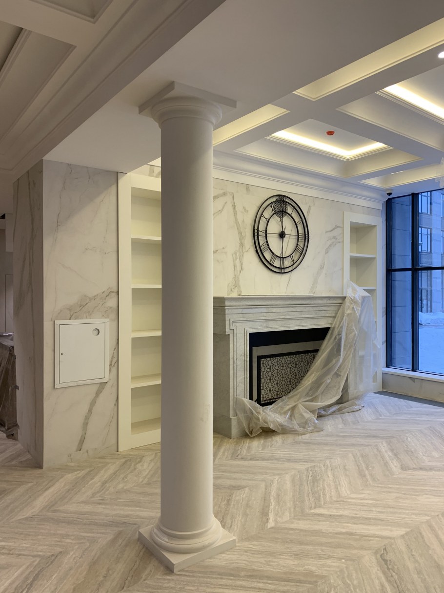 Колонна "антик" бронза