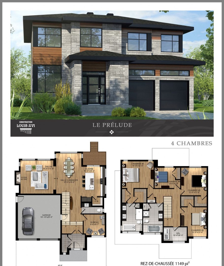 Современные планировки домов