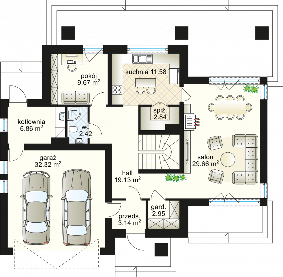 Планы современных домов