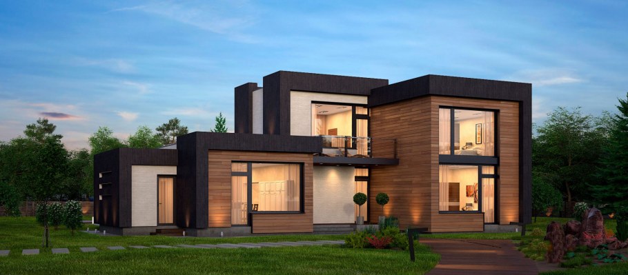 Планировки современных коттеджей