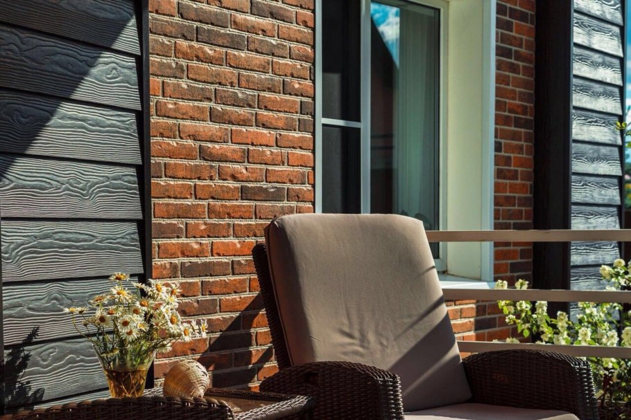 Клинкерная плитка для облицовки балкона