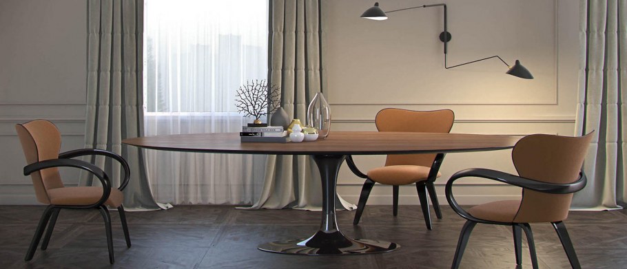 Стол априори т овальный